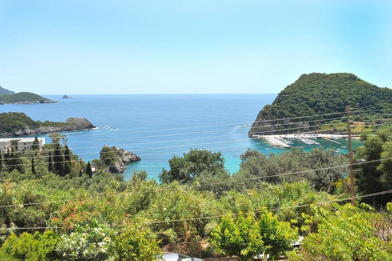 Angela Panorama Villa Paleokastritsa Exteriör bild
