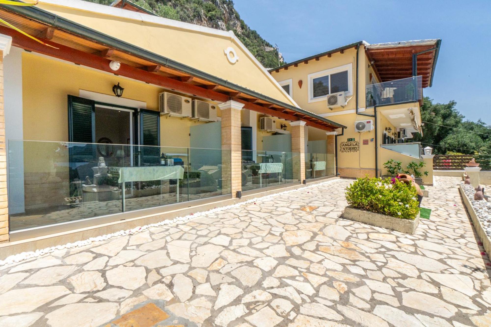 Angela Panorama Villa Paleokastritsa Exteriör bild